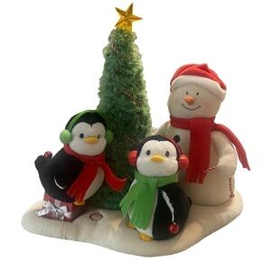HALLMARK Very Merry Trio Jingle Pals Rockin’ Around Tree Music Lights 20…